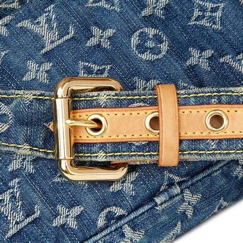 denim lv bum bag dupe